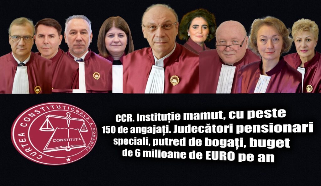 2025. România, bancomatul personal al Magistraților!