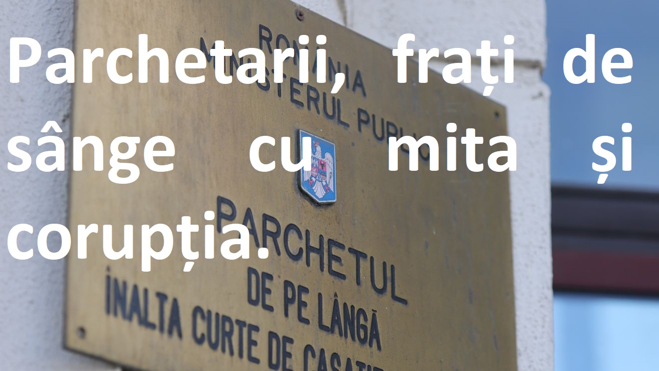 2026. De ce nu funcționează instituțiile statului? D-aia. Astăzi: Parchetarii, frați de sânge cu mita și corupția. 2026. De ce nu funcționează instituțiile statului? D-aia. Astăzi: Parchetarii, frați de sânge cu mita și corupția.